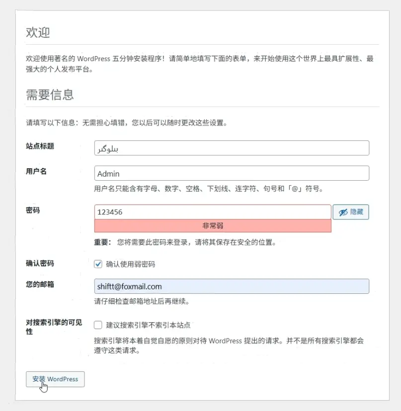 图片[4]-ۋوردپىرىس بىلوگ توربىتى قۇرۇش-Bloger